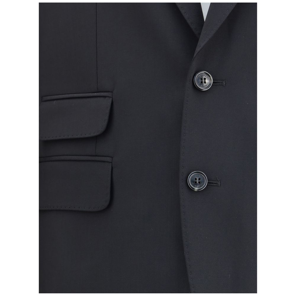 Dsquared² Black Fleece Wool Two-Piece Suit | Regal Royce