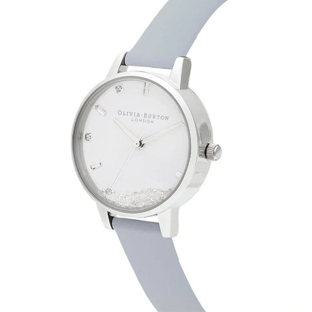 Olivia Burton Blue Artificial Leather Dress Watch | Regal Royce