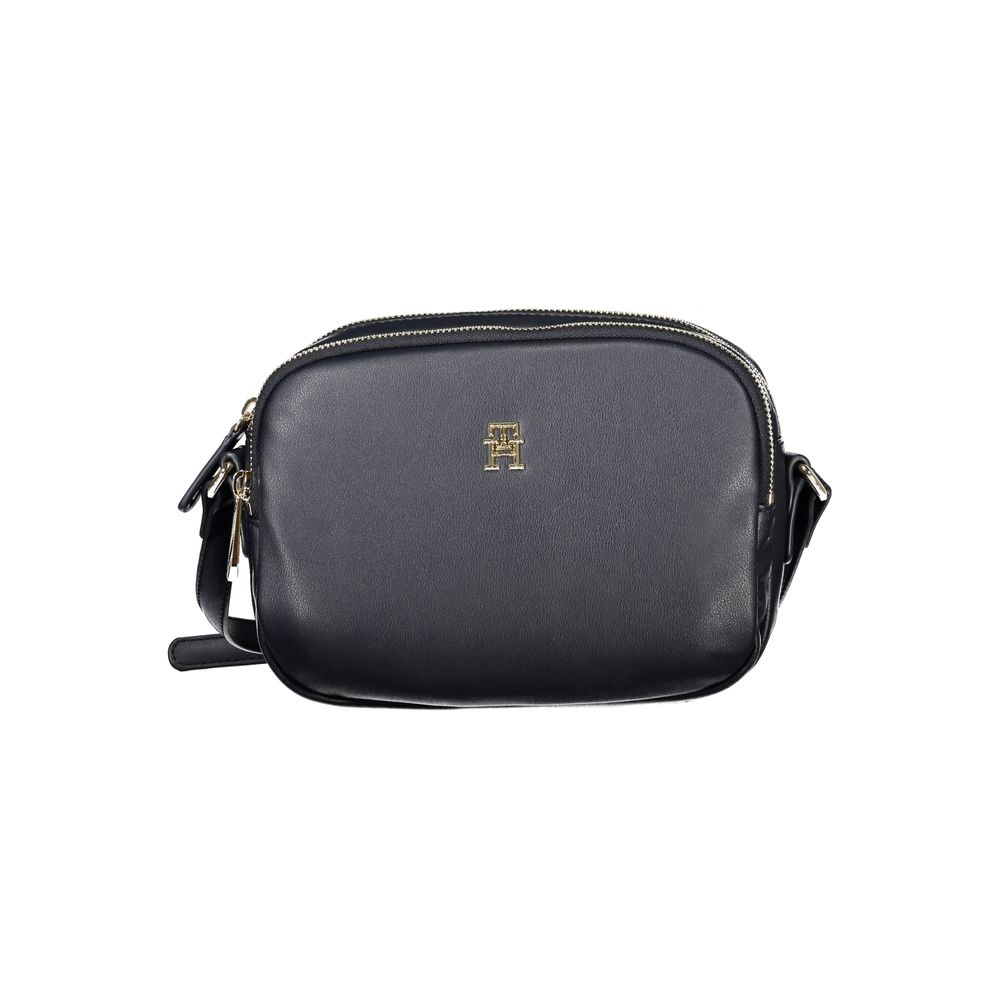 Tommy Hilfiger Blue Polyester Women Shoulder Bag | Regal Royce
