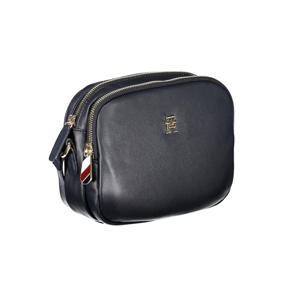 Tommy Hilfiger Blue Polyester Women Shoulder Bag | Regal Royce