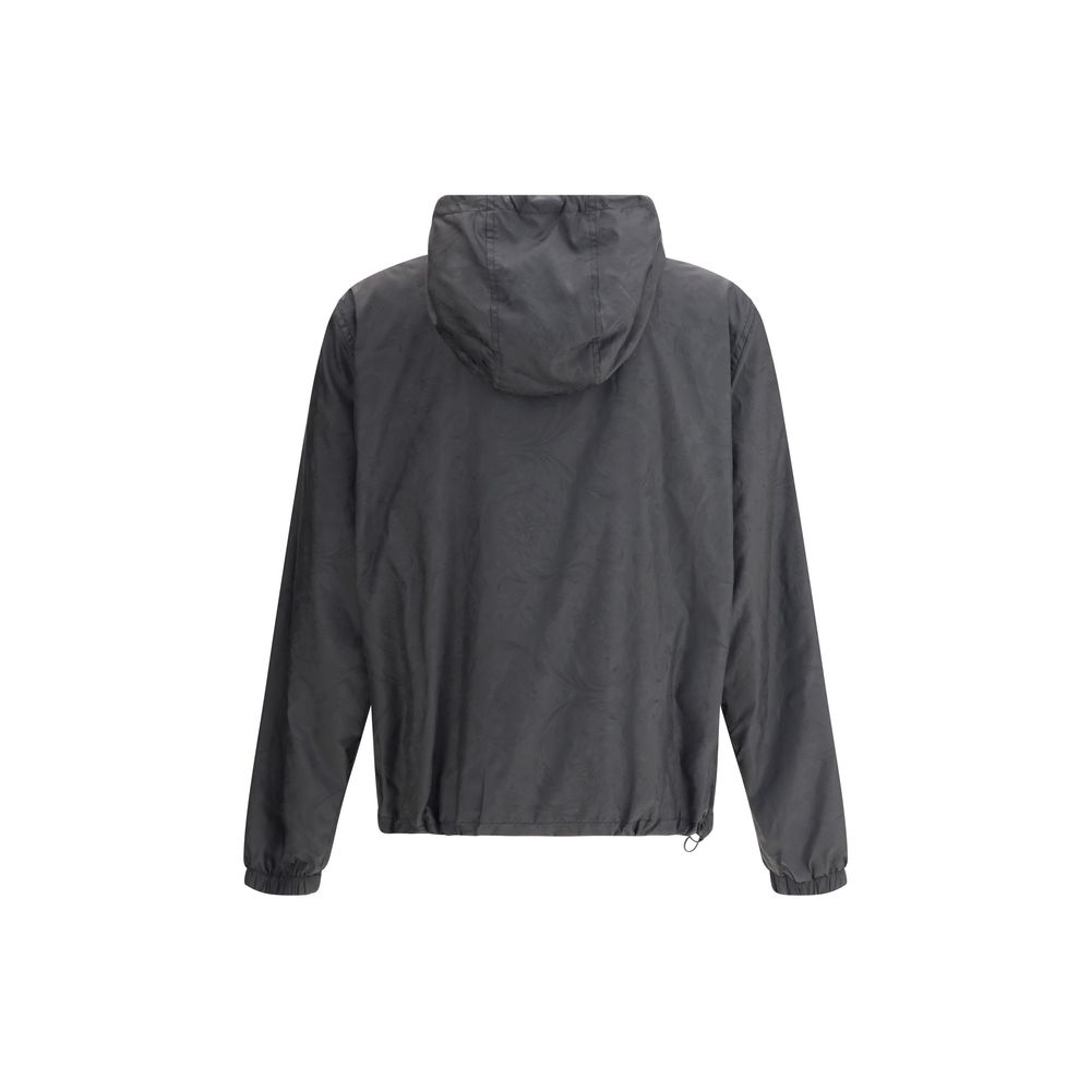Versace Black Polyester Shell Jacket | Regal Royce