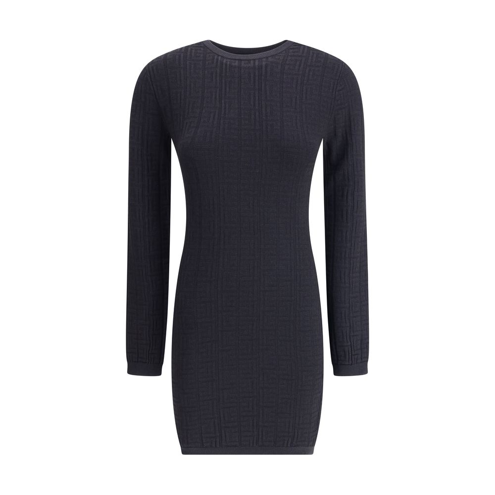 Balmain Black Viscose Casual Dress | Regal Royce