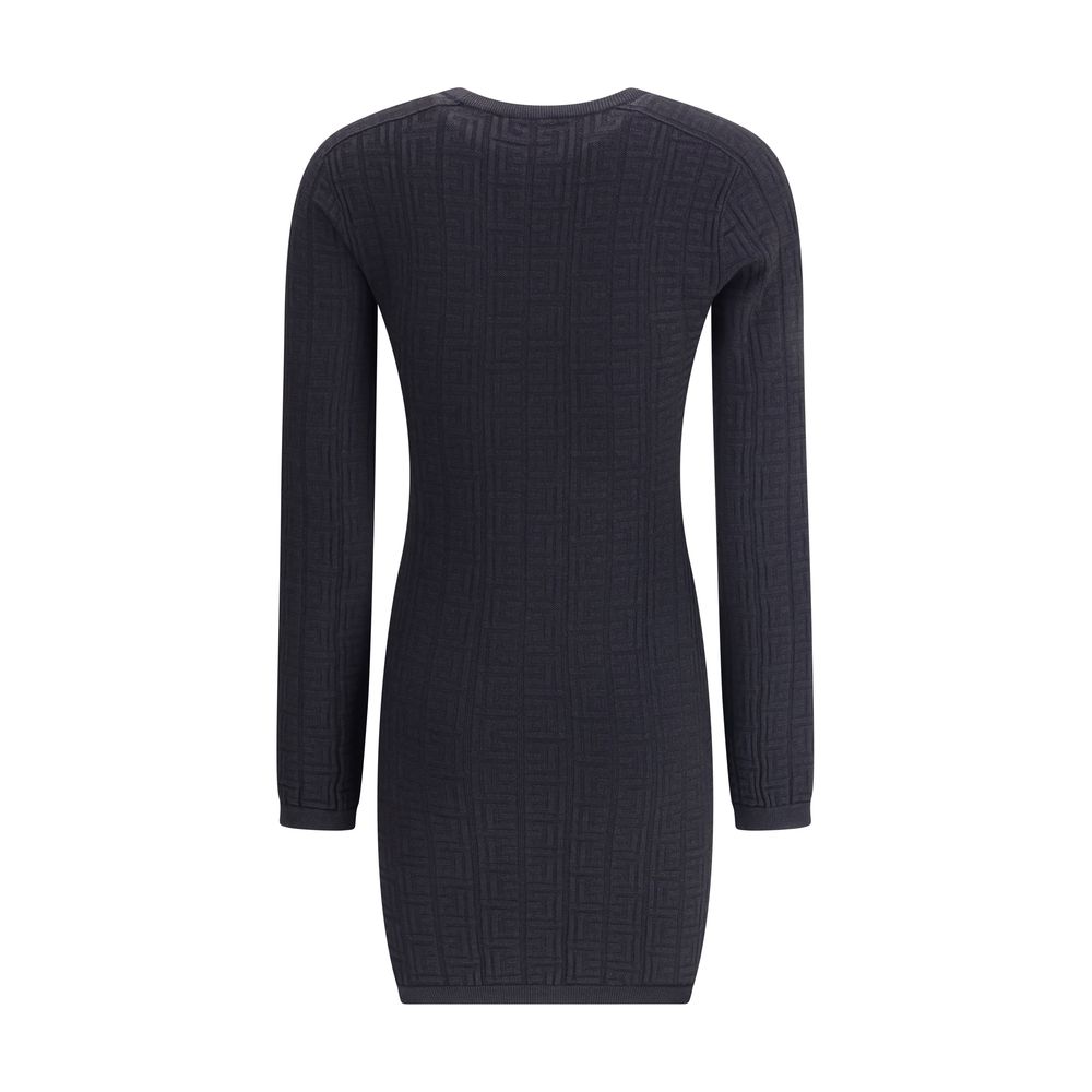 Balmain Black Viscose Casual Dress | Regal Royce
