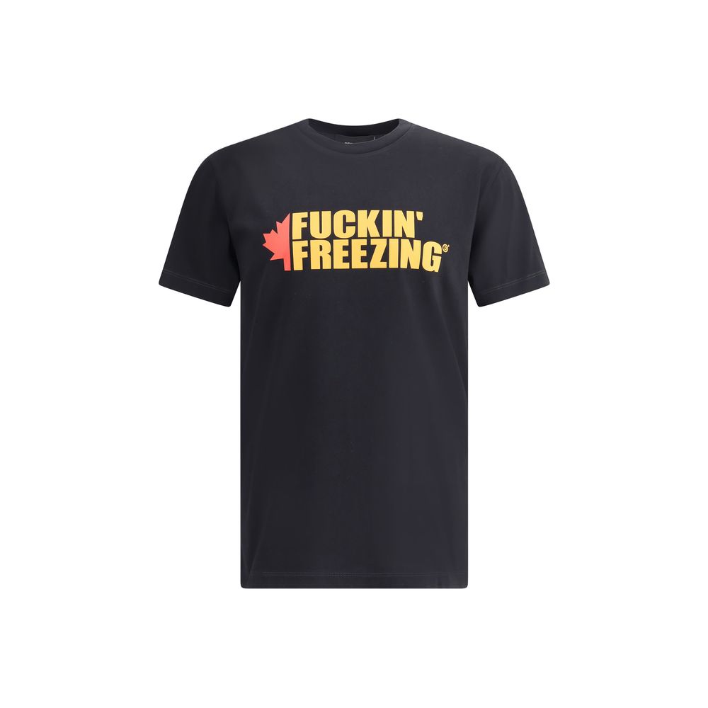 Dsquared² Black Cotton T-Shirt | Regal Royce