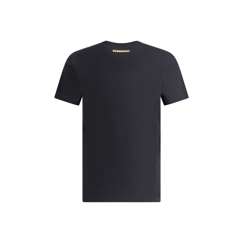 Dsquared² Black Cotton T-Shirt | Regal Royce