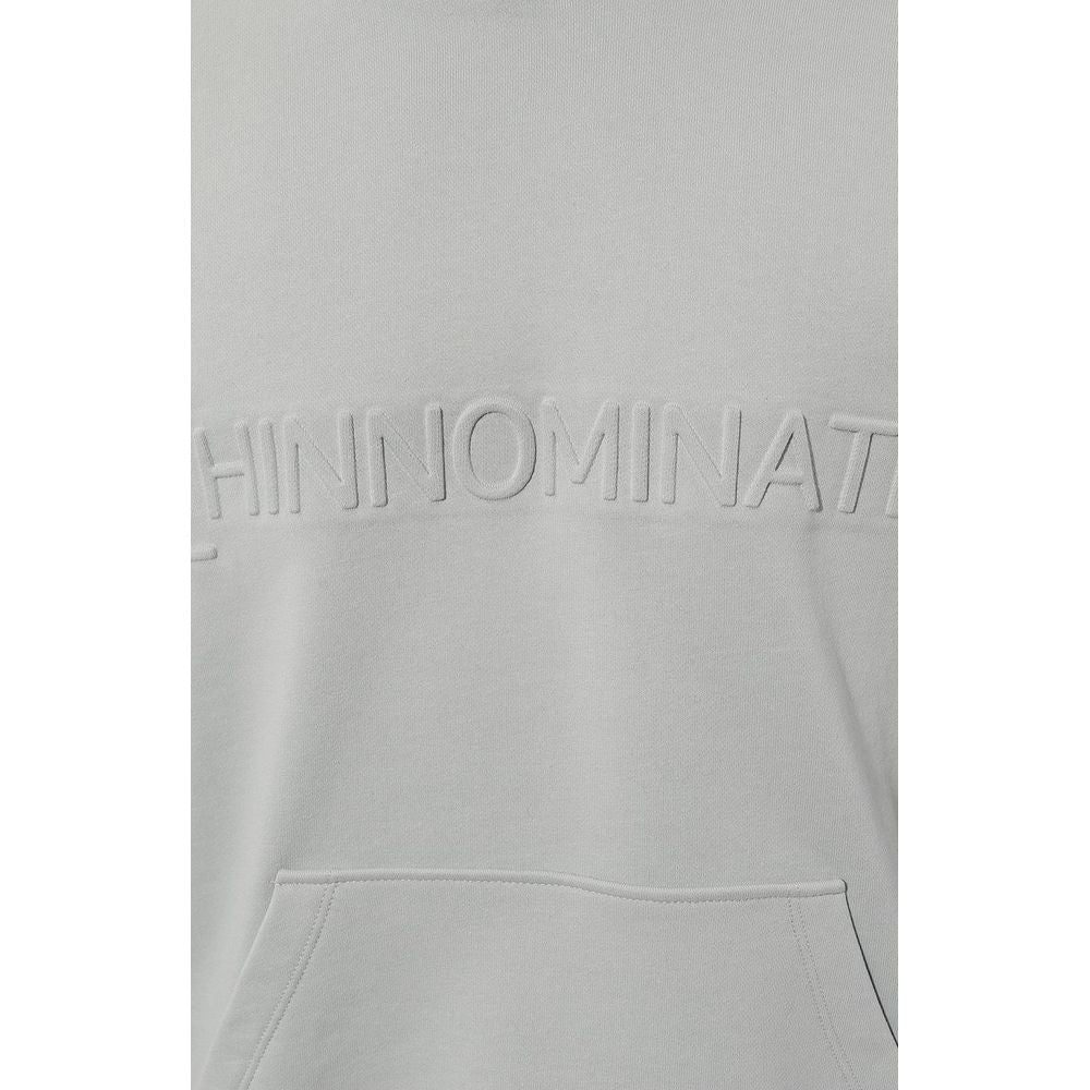 Hinnominate Gray Cotton Sweatshirt