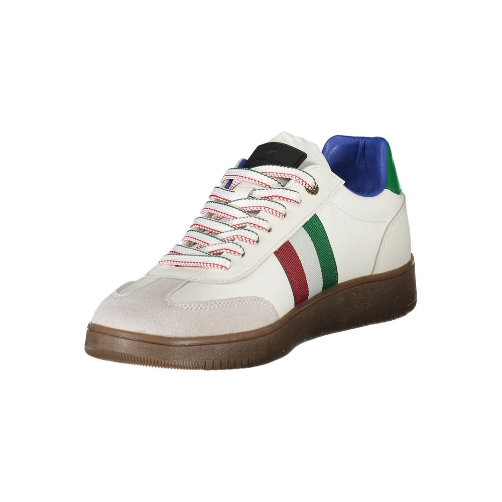 Esercito 1659 White Polyurethane Men's Sneaker | Regal Royce