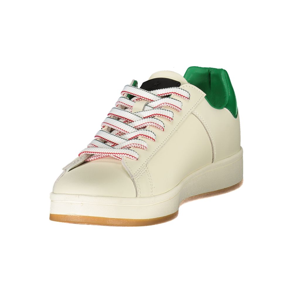 Esercito 1659 White Polyurethane Men Sneaker | Regal Royce
