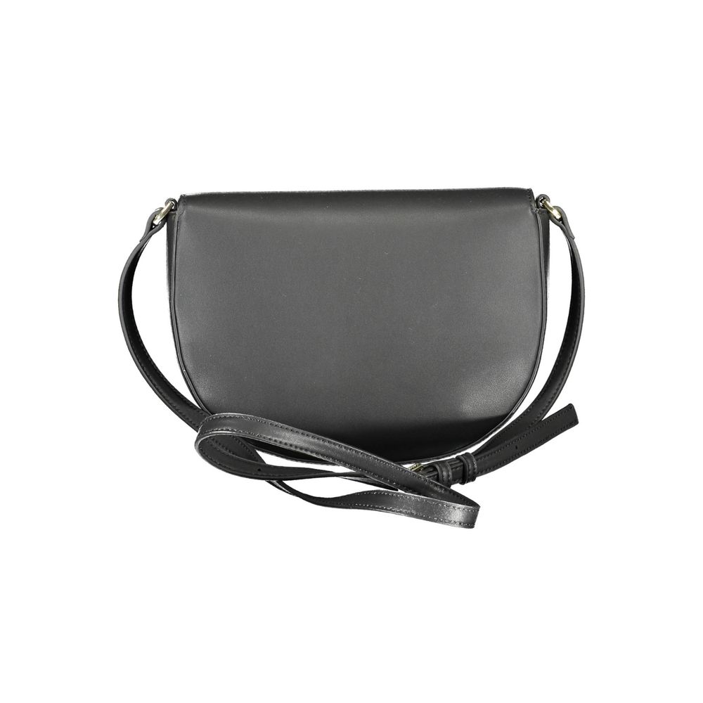 Calvin Klein Black Polyurethane Women Shoulder Bag | Regal Royce