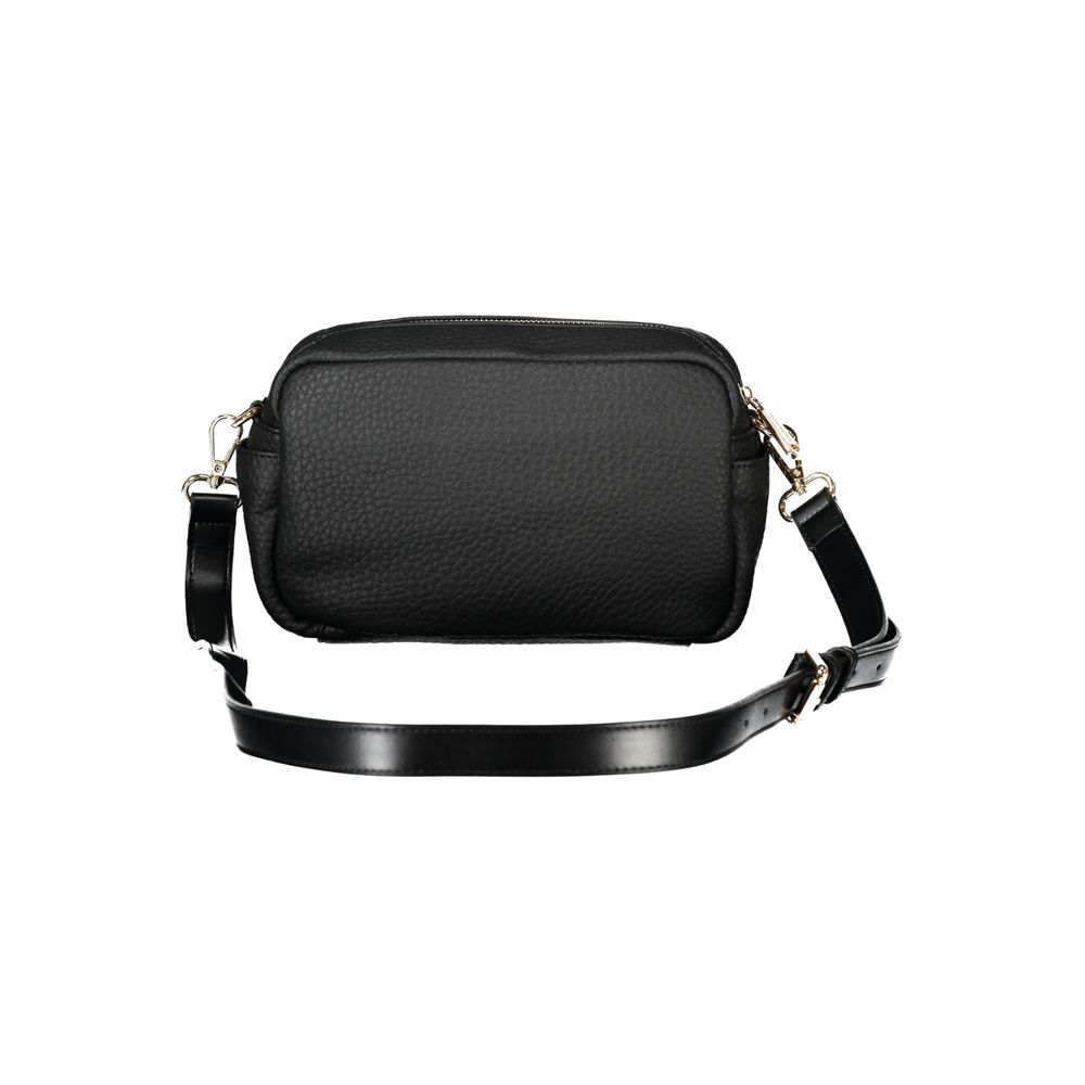 Mario Valentino Nero Poliuretano Women Handbag | Regal Royce