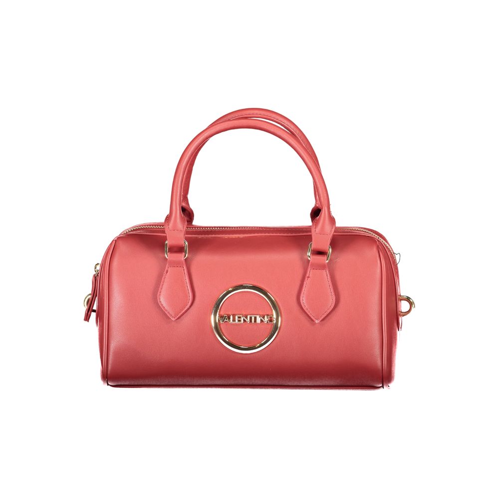 Mario Valentino Rosso Polyurethane Women Handbag | Regal Royce
