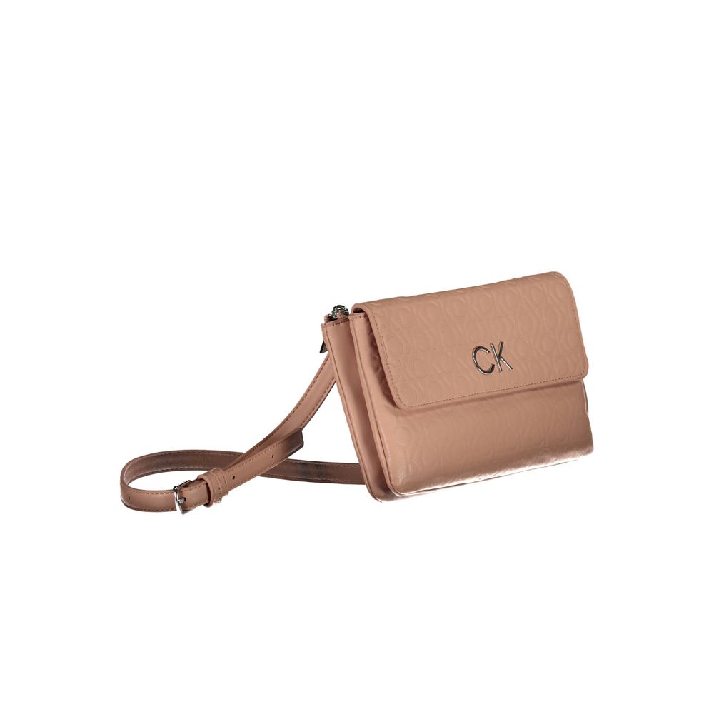 Calvin Klein Rosa Polyester Women Shoulder Bag | Regal Royce