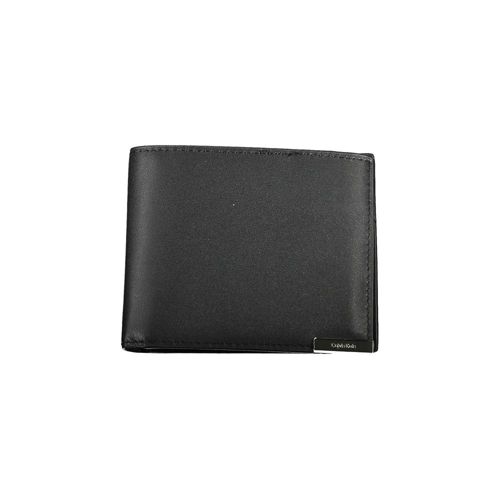 Calvin Klein Nero Poliuretano Uomo Wallet | Regal Royce