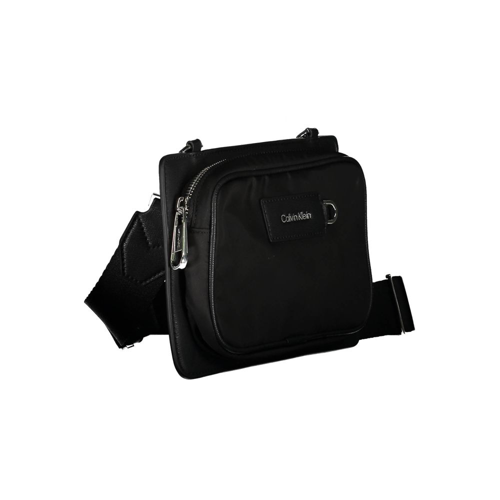 Calvin Klein Black Polyester Men's Shoulder Bag | Regal Royce