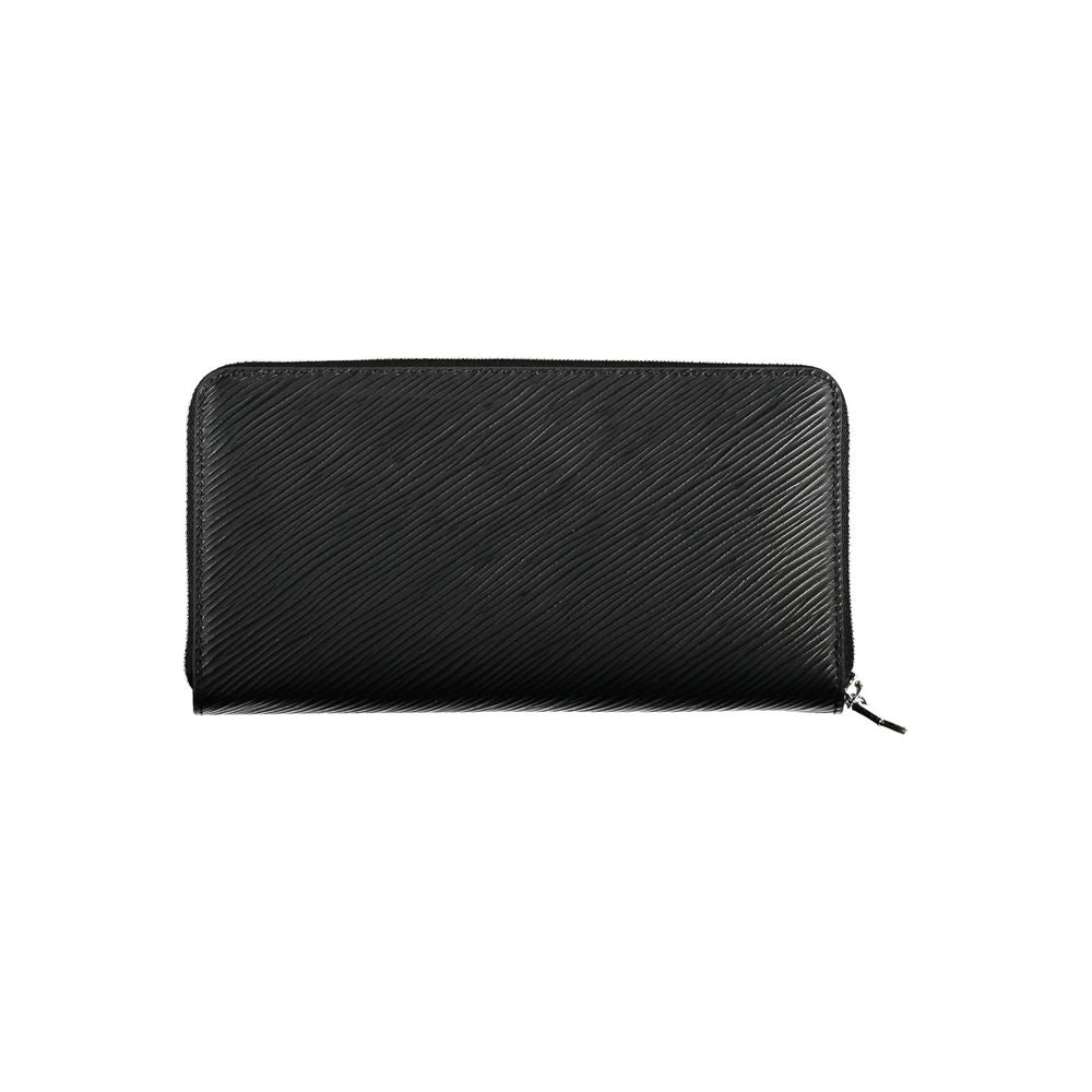Calvin Klein Black Polyurethane Women Wallet | Regal Royce