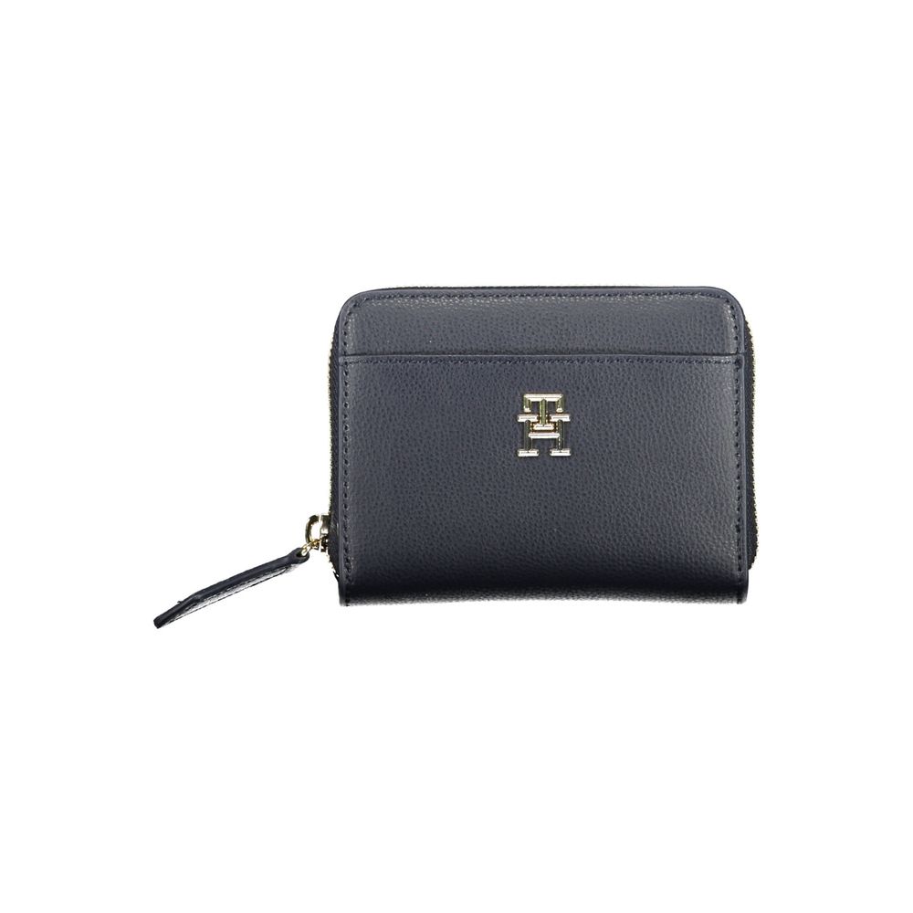 Tommy Hilfiger Blue Polyester Women Wallet | Regal Royce
