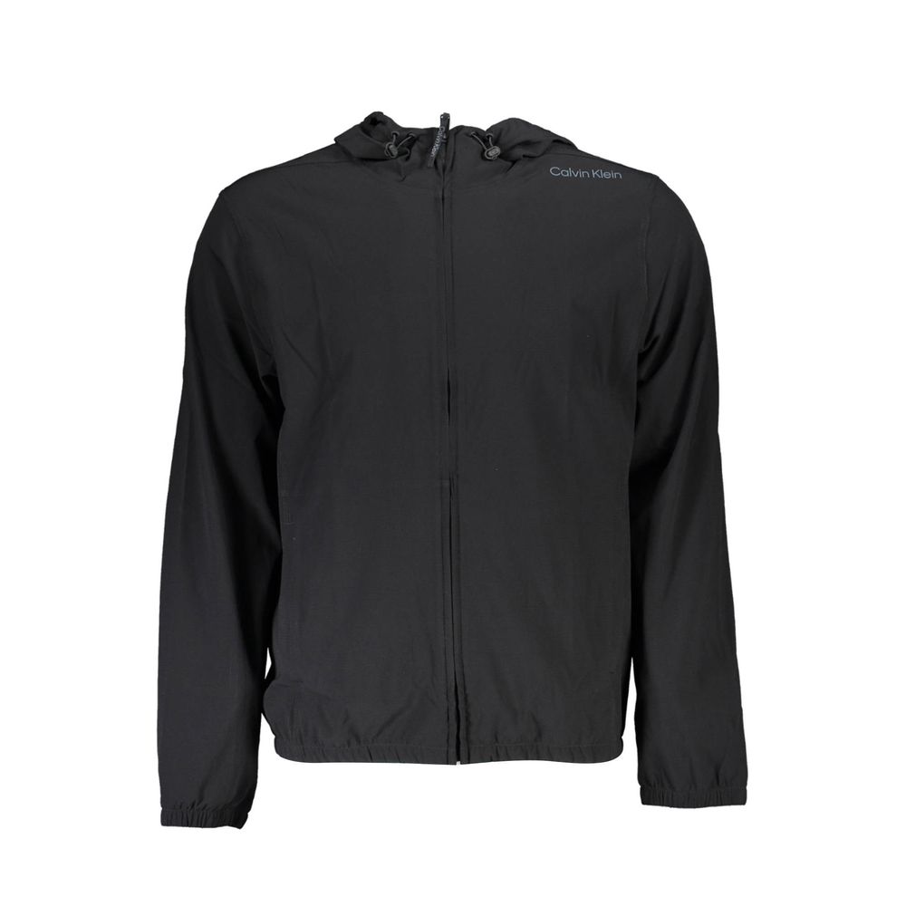 Calvin Klein Black Polyester Men's Sweatshirt | Regal Royce
