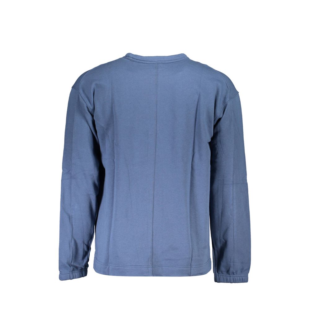 Calvin Klein Blu Cotton Men Sweatshirt | Regal Royce