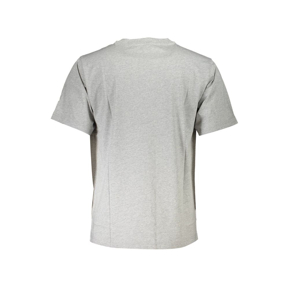 North Sails Grey Organic Cotton Men T-Shirt | Regal Royce