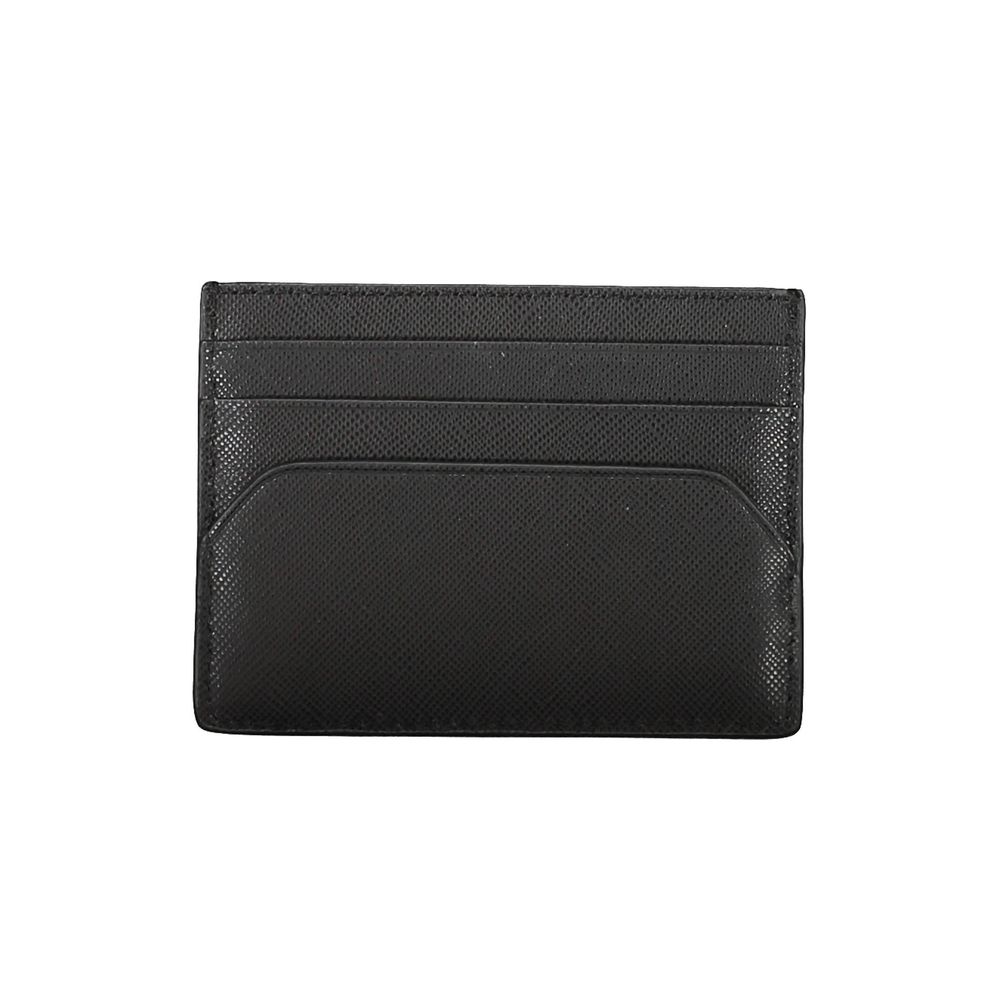 Tommy Hilfiger Black Leather Men Wallet | Regal Royce