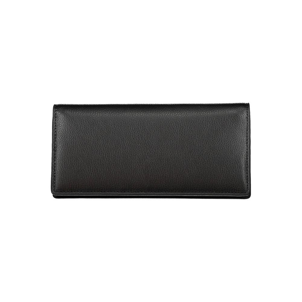 Tommy Hilfiger Black Polyurethane Women Wallet | Regal Royce