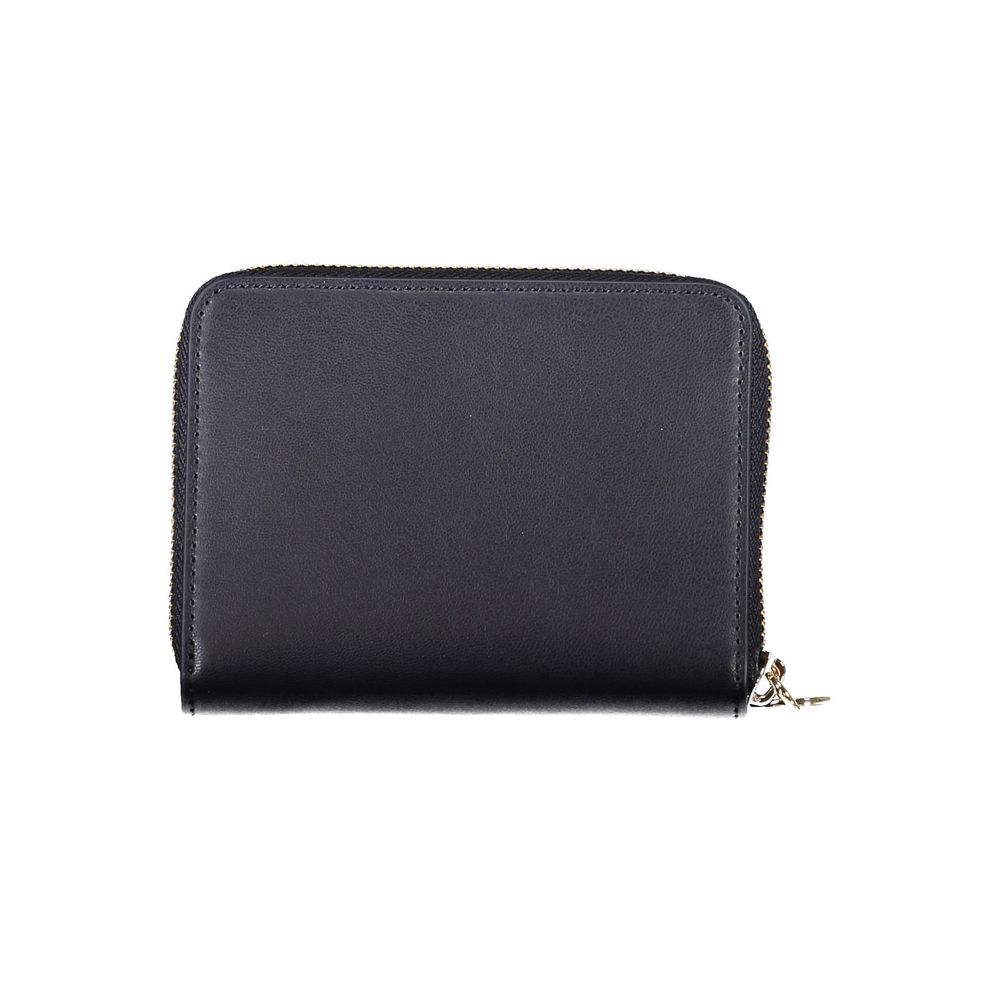Tommy Hilfiger Blue Polyurethane Women Wallet | Regal Royce