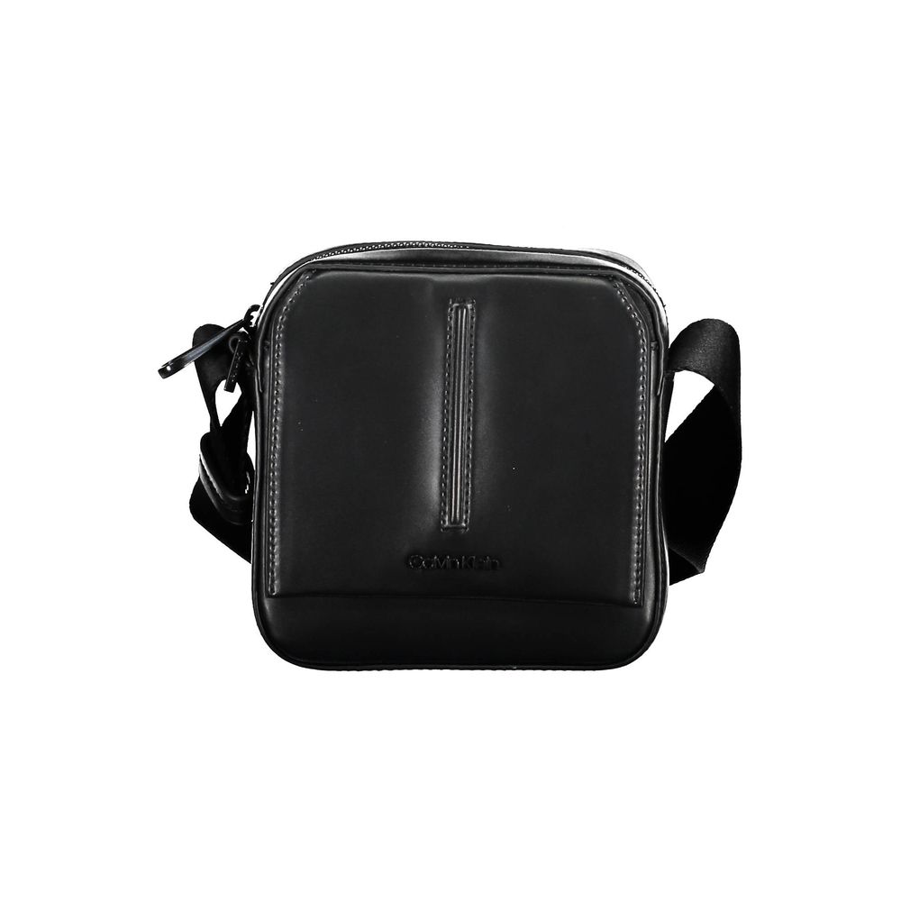 Calvin Klein Black Polyester Men's Shoulder Bag | Regal Royce