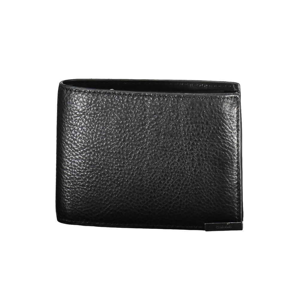 Calvin Klein Black Leather Men Wallet | Regal Royce