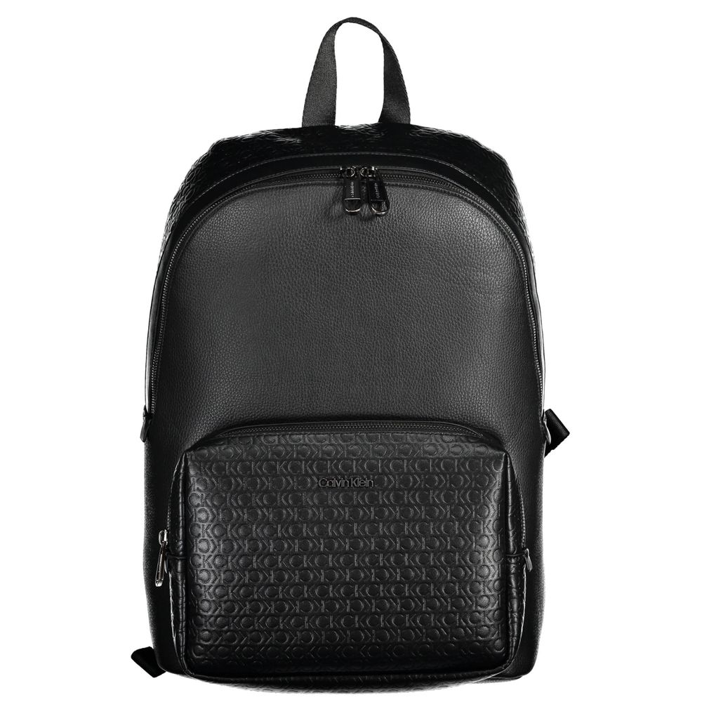Calvin Klein Black Polyester Men's Backpack | Regal Royce