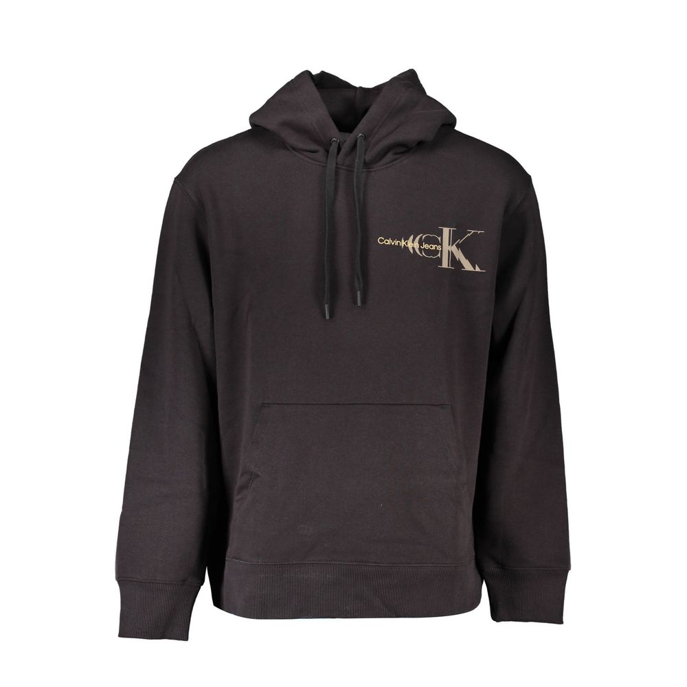 Calvin Klein Black Cotton Men's Hoodie | Regal Royce