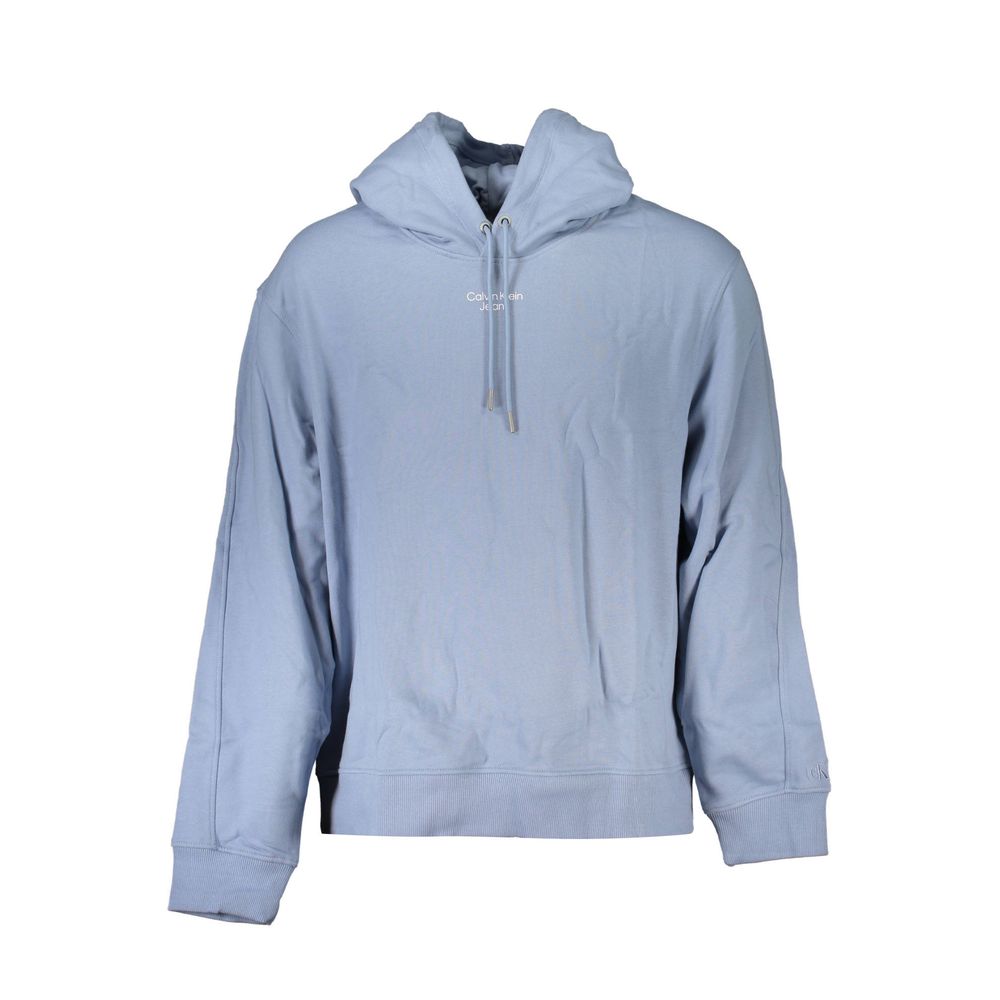 Calvin Klein Azzurro Cotton Men Sweatshirt | Regal Royce