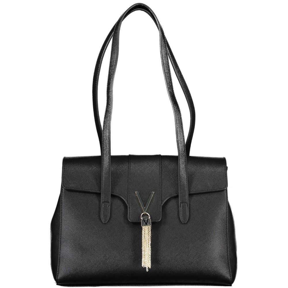 Mario Valentino Nero Poliuretano Women Handbag | Regal Royce