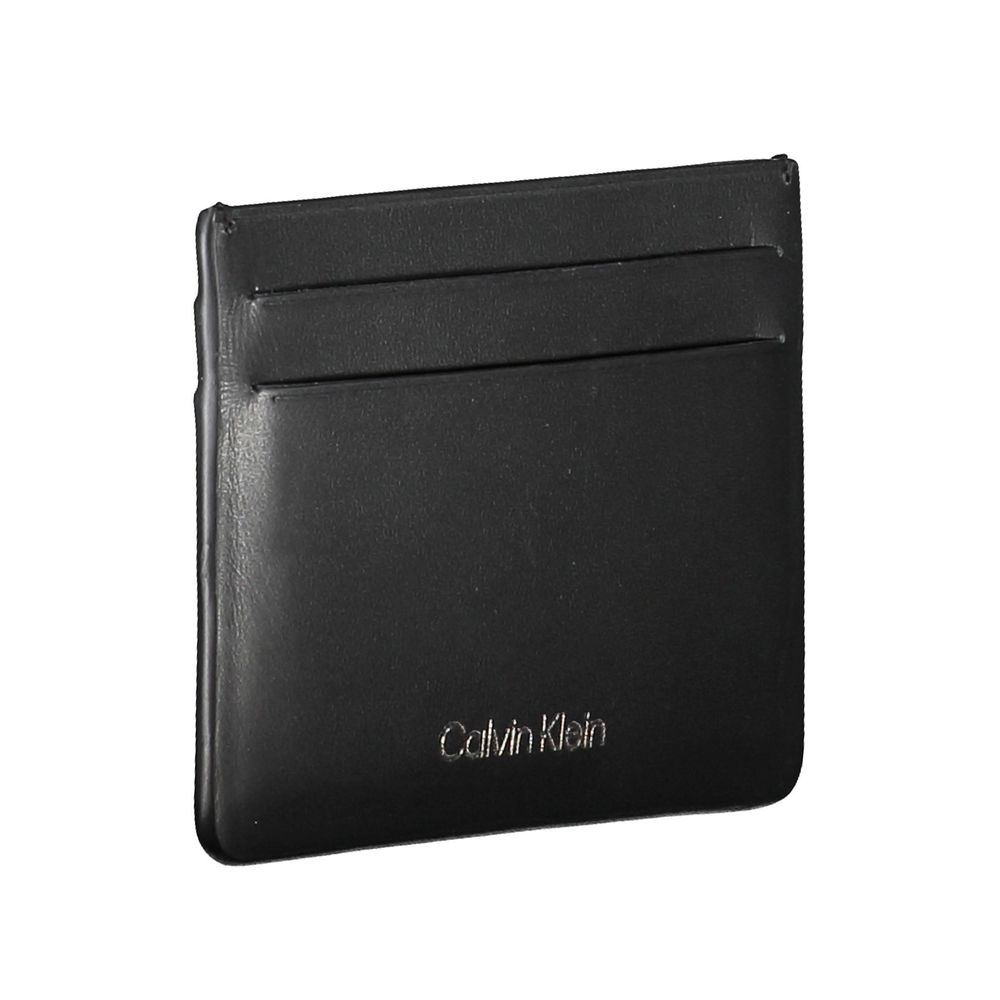 Calvin Klein Black Leather Men Wallet | Regal Royce