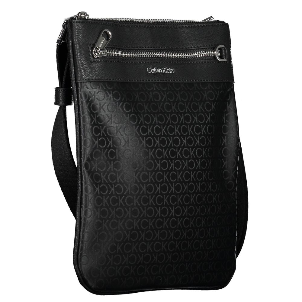 Calvin Klein Black Polyester Men's Shoulder Bag | Regal Royce