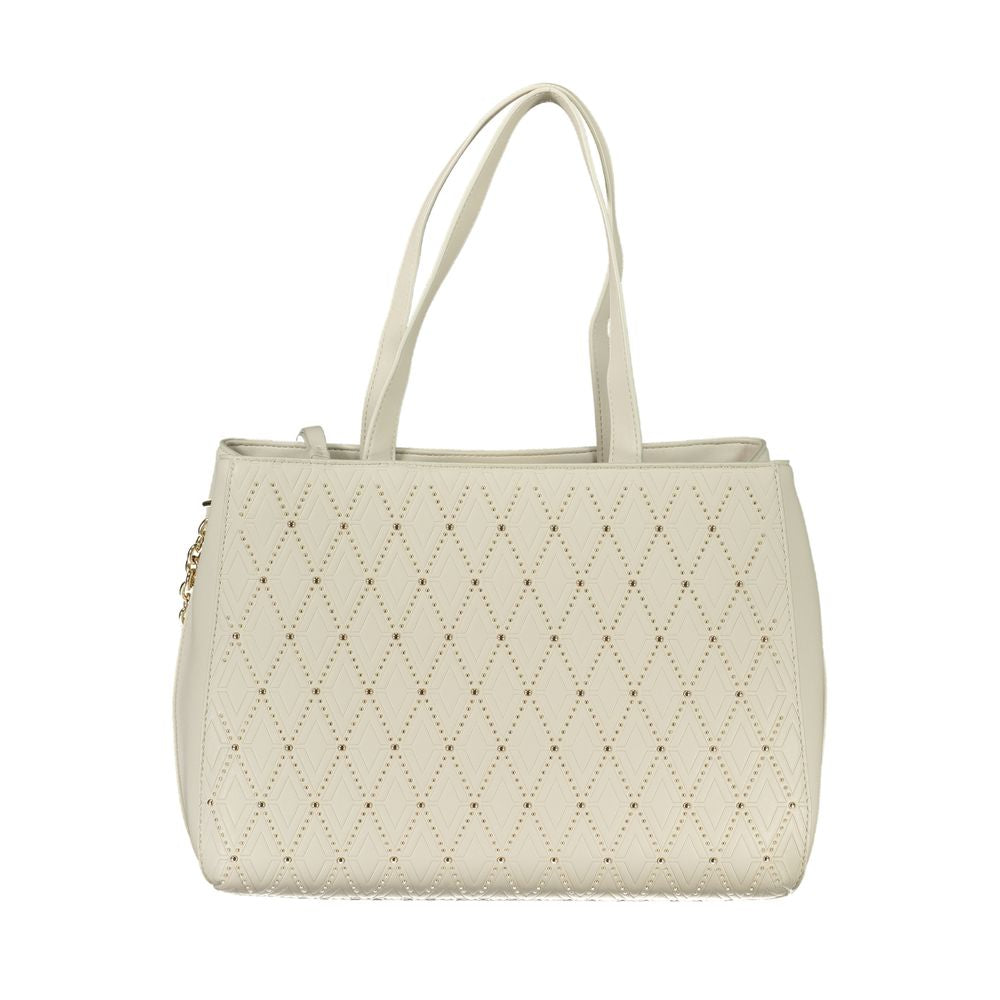 Mario Valentino Bianco Poliuretano Woman Handbag | Regal Royce