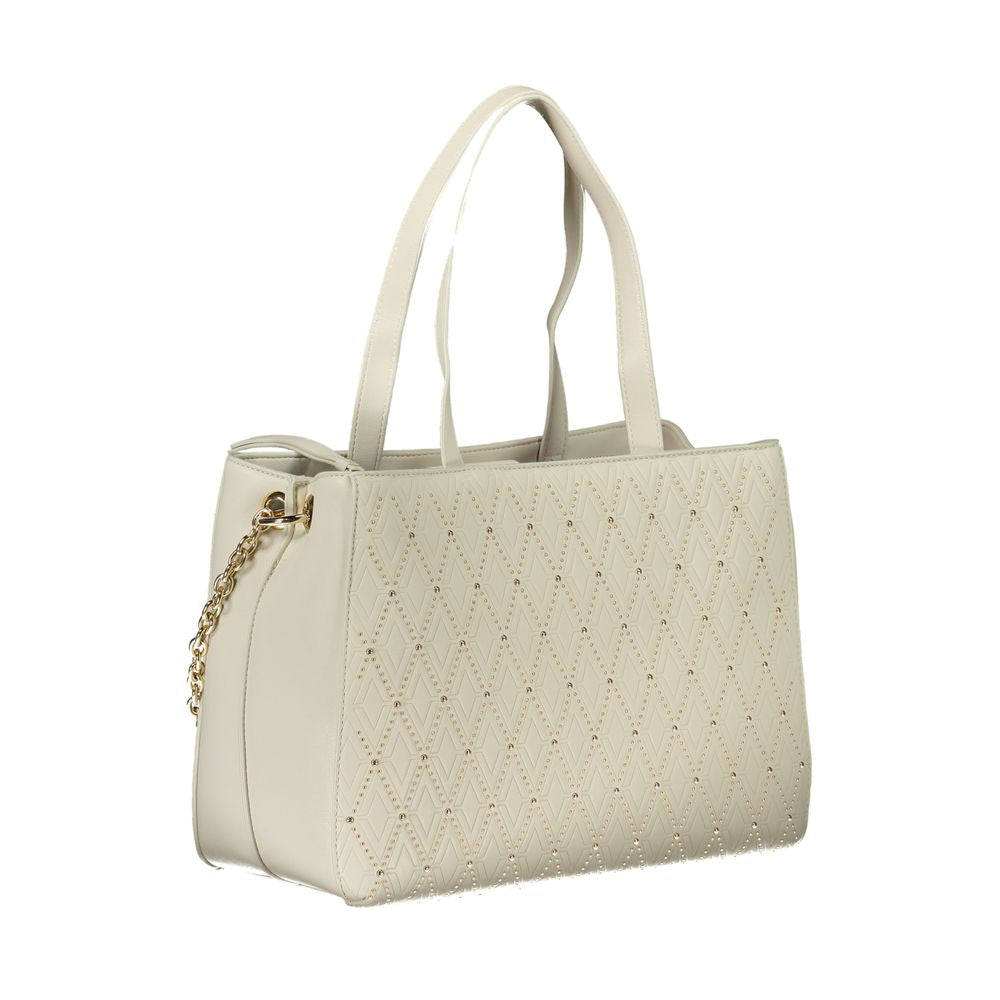 Mario Valentino Bianco Poliuretano Woman Handbag | Regal Royce
