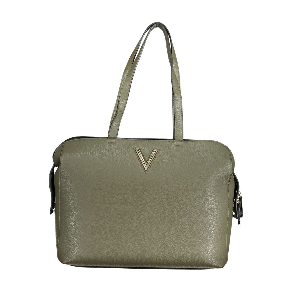 Mario Valentino Verde Polyurethane Women Shoulder Bag | Regal Royce