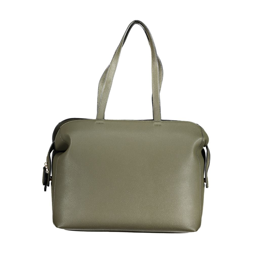 Mario Valentino Verde Polyurethane Women Shoulder Bag | Regal Royce