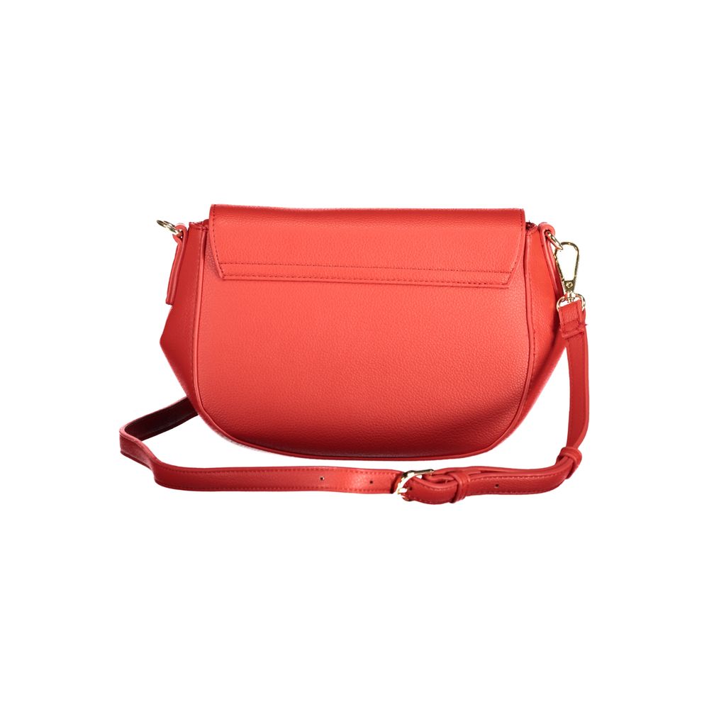 Mario Valentino Rosso Polyurethane Women Bag | Regal Royce