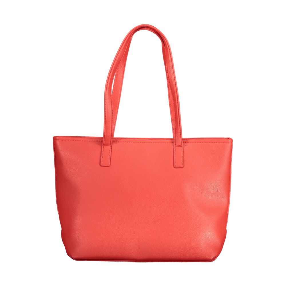Mario Valentino Rosso Poliuretano Women Handbag | Regal Royce