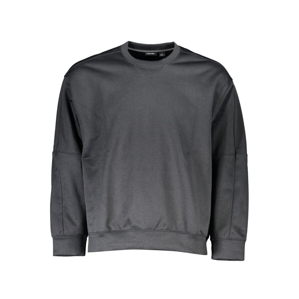 Calvin Klein Black Polyester Men Sweater | Regal Royce