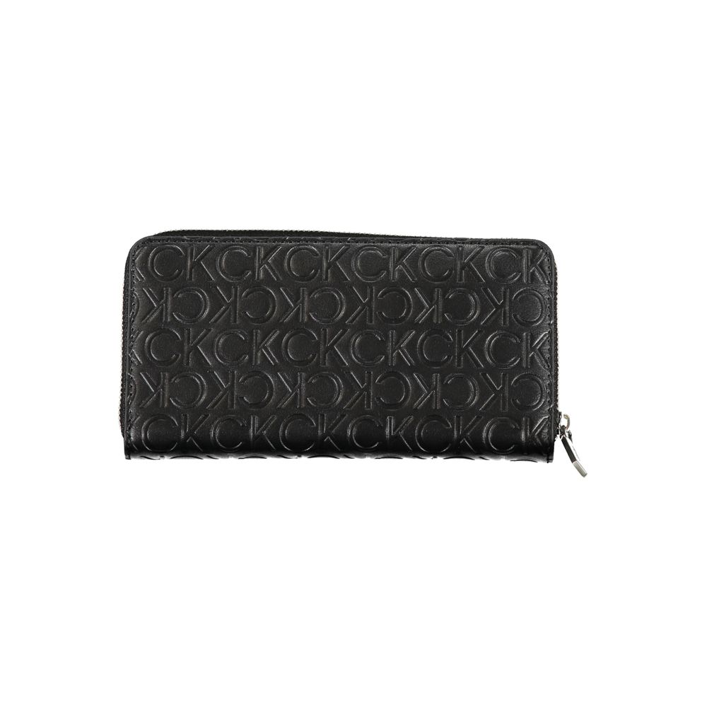 Calvin Klein Black Polyurethane Women Wallet | Regal Royce