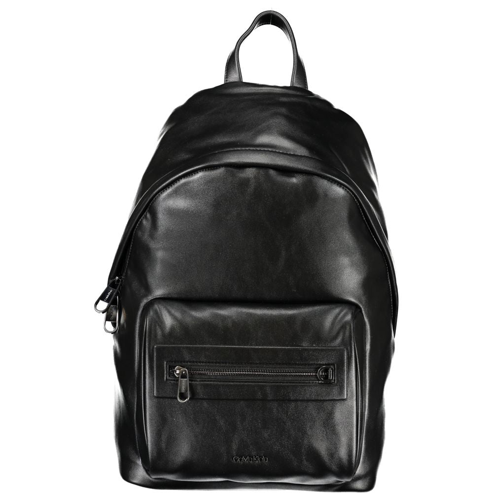 Calvin Klein Black Polyester Men's Backpack | Regal Royce