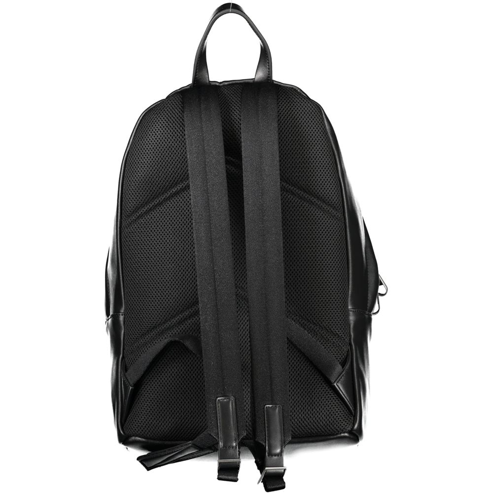 Calvin Klein Black Polyester Men's Backpack | Regal Royce
