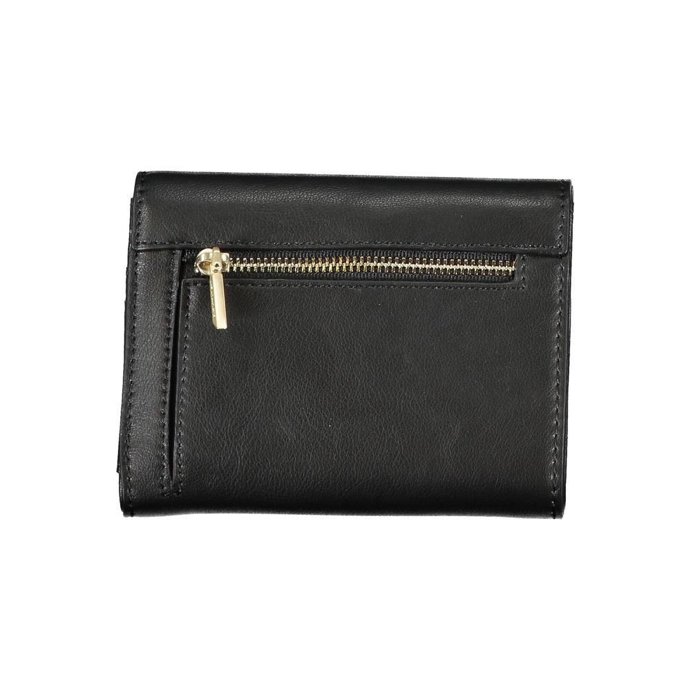 Calvin Klein Nero Polyurethane Women Wallet | Regal Royce