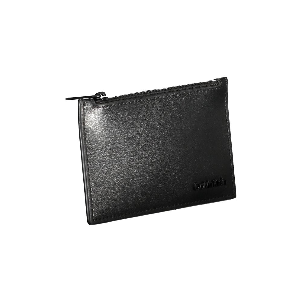 Calvin Klein Black Leather Men Wallet | Regal Royce