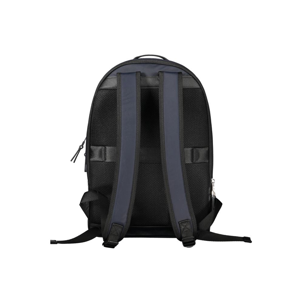 Tommy Hilfiger Blue Recycled Polyester Men Backpack | Regal Royce