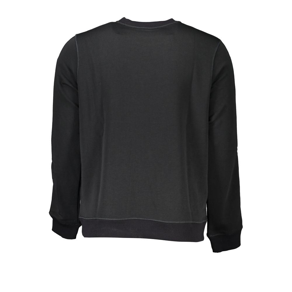 Calvin Klein Black Polyester Men Sweatshirt | Regal Royce