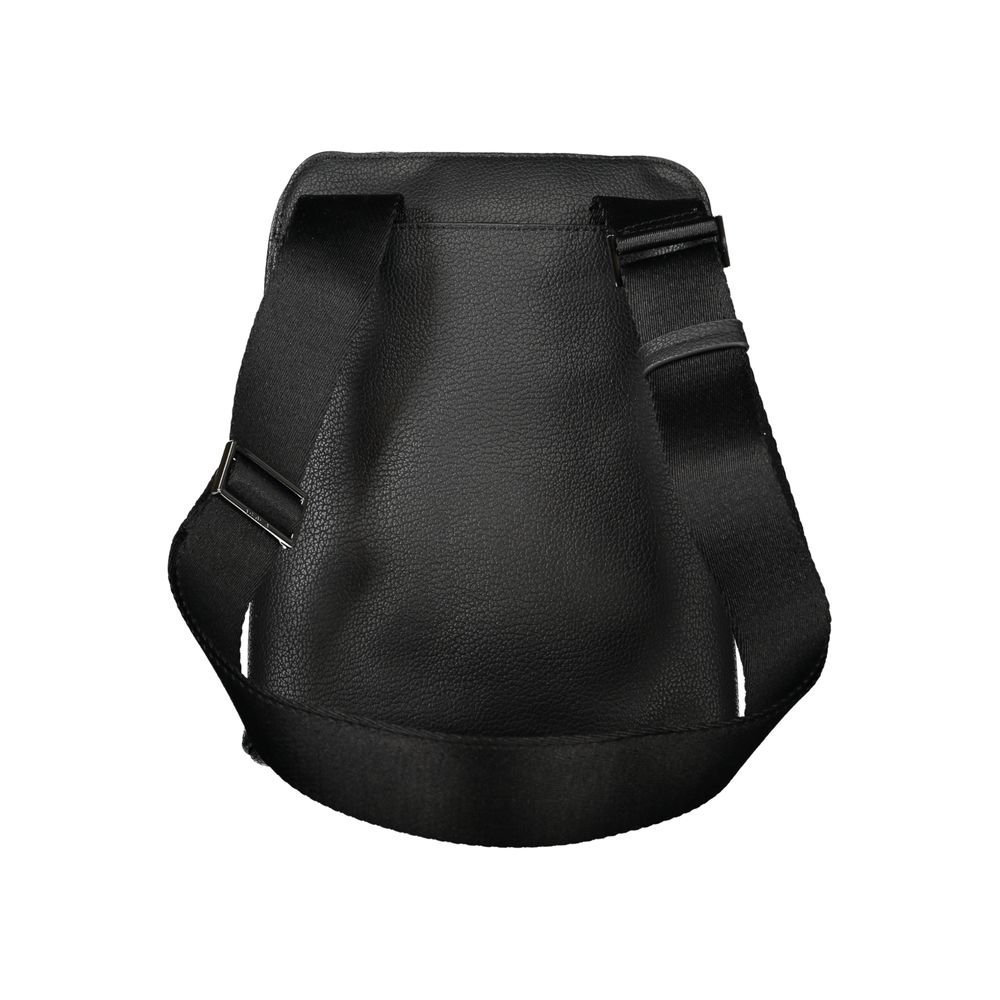 Calvin Klein Black Polyurethane Men's Shoulder Bag | Regal Royce