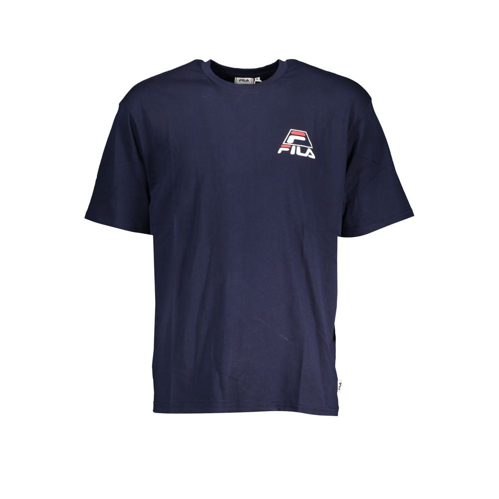 Fila Blue Cotton Men's T-Shirt | Regal Royce